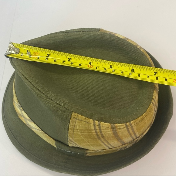 Guinness Beer Green Gold Plaid Logo Fedora Hat Trilby Walking 100% Cotton - Picture 13 of 17